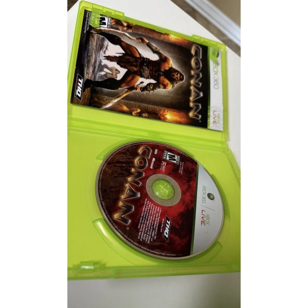 Xbox‎ 360 Conan Video Game (Microsoft Xbox 360, 2007) CIB W/ Manual Complete
